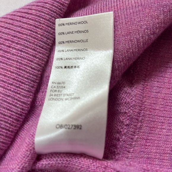 Anthropologie Araminta Merino Wool V Neck Oversized Sweater Size Small - Picture 7 of 8